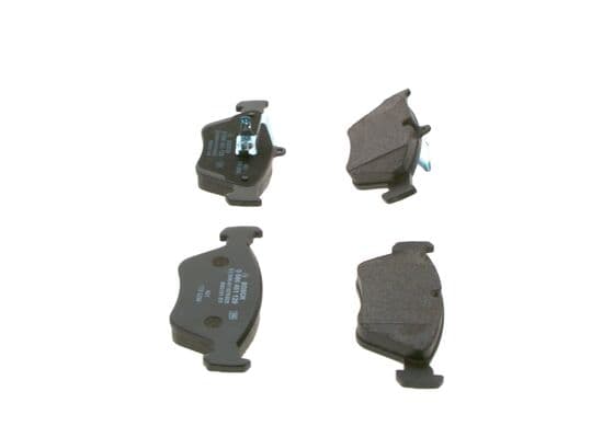 Diskli fren balatası seti; ön 2