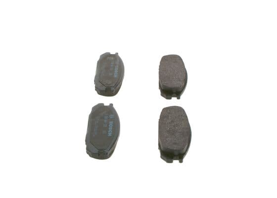 Diskli fren balatası seti; arka 2