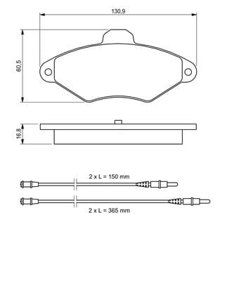 Diskli fren balatası seti; ön 5