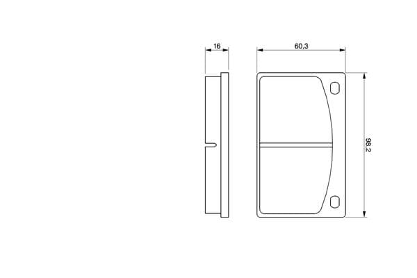 Diskli fren balatası seti; ön 6