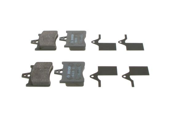 Diskli fren balatası seti; arka 4