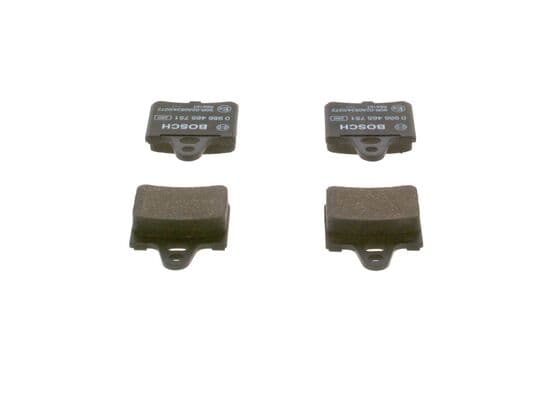 Diskli fren balatası seti; arka 3