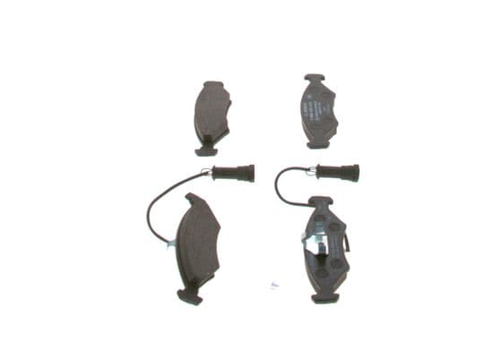 Diskli fren balatası seti; ön 4