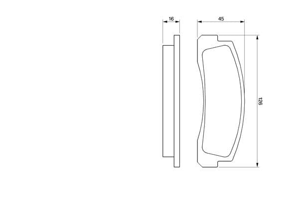 Diskli fren balatası seti; ön 5