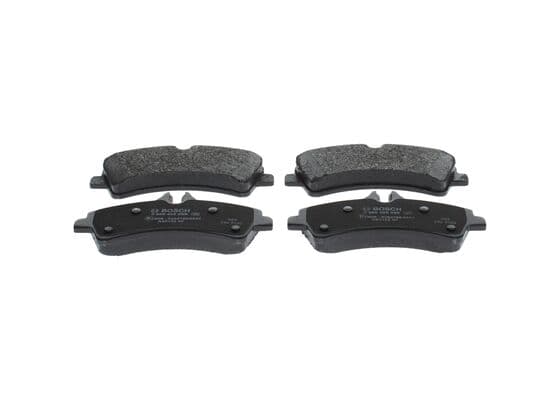 Diskli fren balatası seti; arka 1