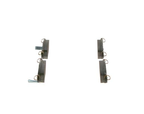 Diskli fren balatası seti; arka 2