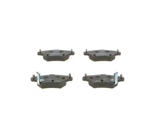 Diskli fren balatası seti; arka 6