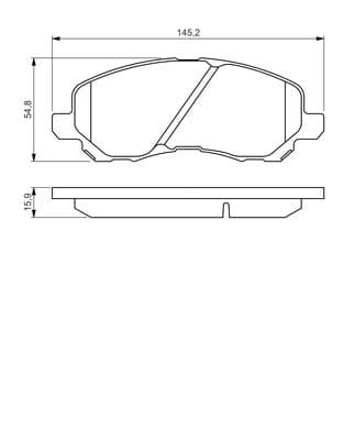 Diskli fren balatası seti; ön 7