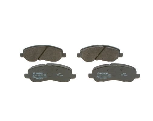 Diskli fren balatası seti; ön 3