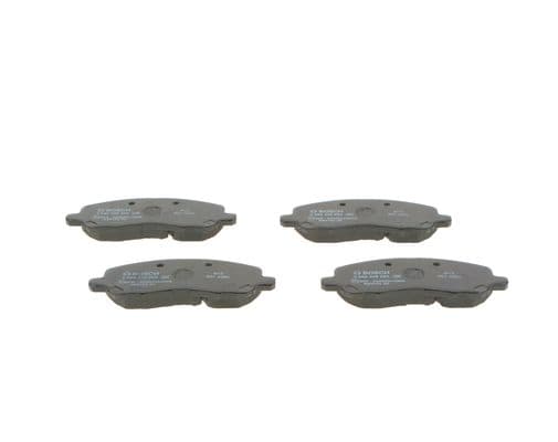 Diskli fren balatası seti; ön 6