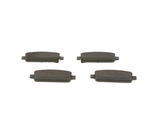 Diskli fren balatası seti; arka 5