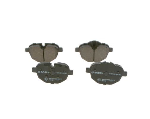 Diskli fren balatası seti; arka 3