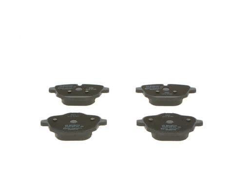 Diskli fren balatası seti; arka 6