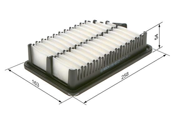 Grey Line hava filtresi elemanı, Motor 1