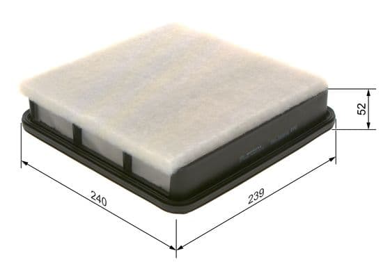 Grey Line hava filtresi elemanı, Motor 1