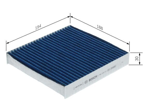 Araç içi aktif karbon filtresi+pro 5