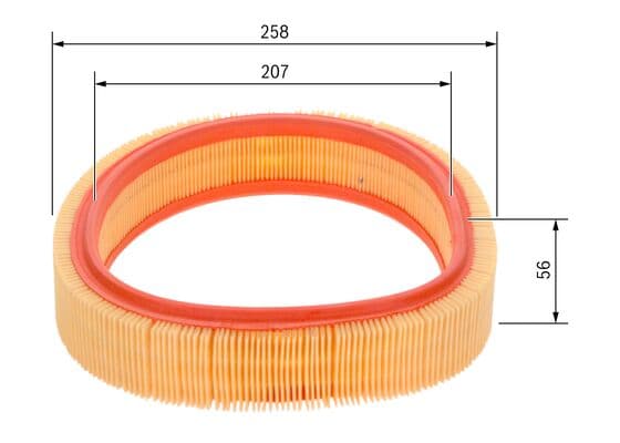 Hava filtresi elemanı, Motor 5