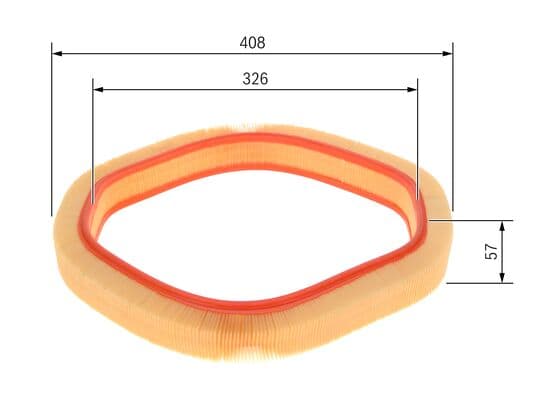 Hava filtresi elemanı, Motor 5