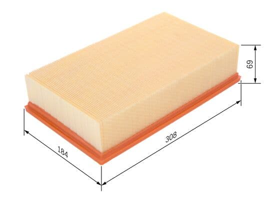 Hava filtresi elemanı, Motor 5