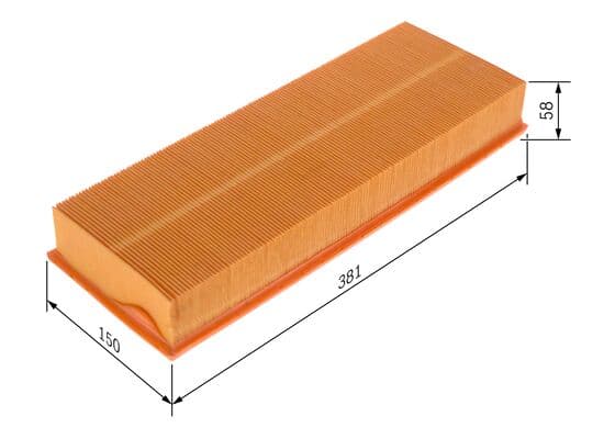 Hava filtresi elemanı, Motor 5