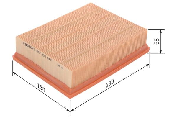Hava filtresi elemanı, Motor 1
