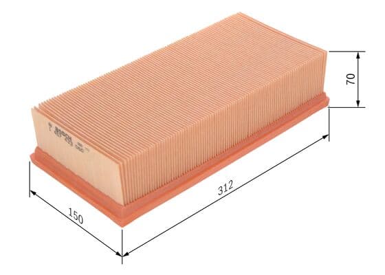 Hava filtresi elemanı, Motor 1