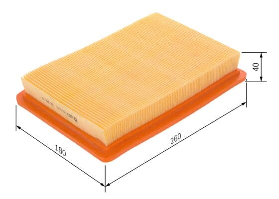 Hava filtresi elemanı, Motor 1