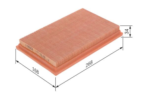 Hava filtresi elemanı, Motor 1