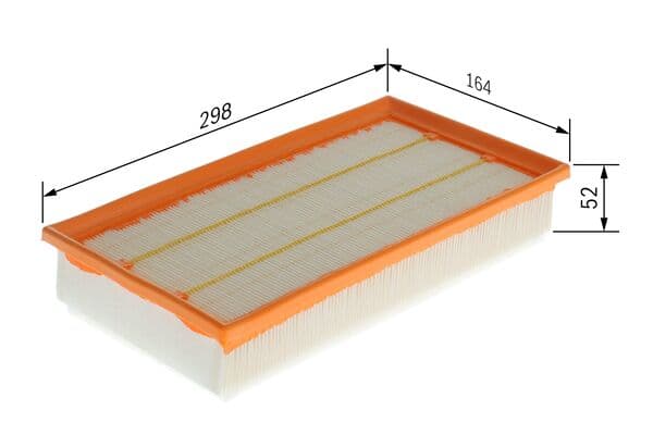 Hava filtresi elemanı, Motor 1