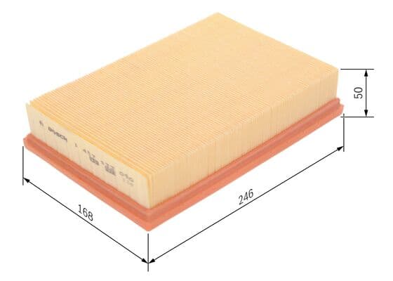 Hava filtresi elemanı, Motor 1