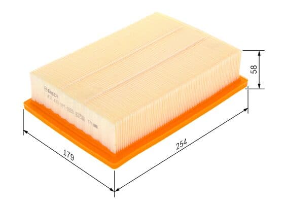 Hava filtresi elemanı, Motor 5