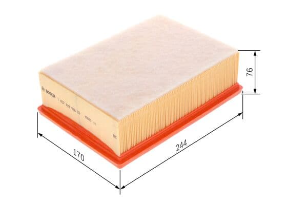 Hava filtresi elemanı, Motor 1