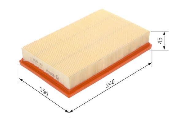 Hava filtresi elemanı, Motor 1