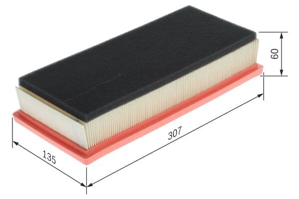 Hava filtresi elemanı, Motor 1