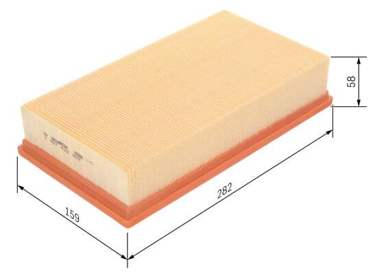 Hava filtresi elemanı, Motor 1