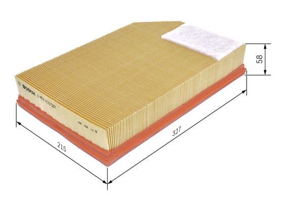 Hava filtresi elemanı, Motor 1