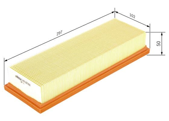 Hava filtresi elemanı, Motor 1