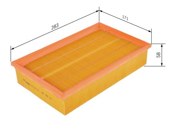 Hava filtresi elemanı, Motor 1