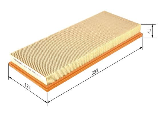 Hava filtresi elemanı, Motor 1
