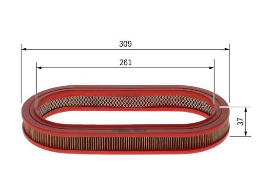Hava filtresi elemanı, Motor 5