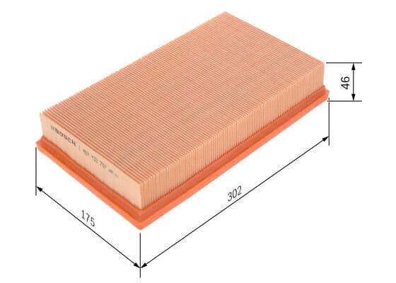 Hava filtresi elemanı, Motor 1