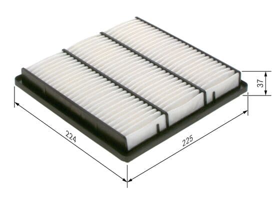 Hava filtresi elemanı, Motor 5