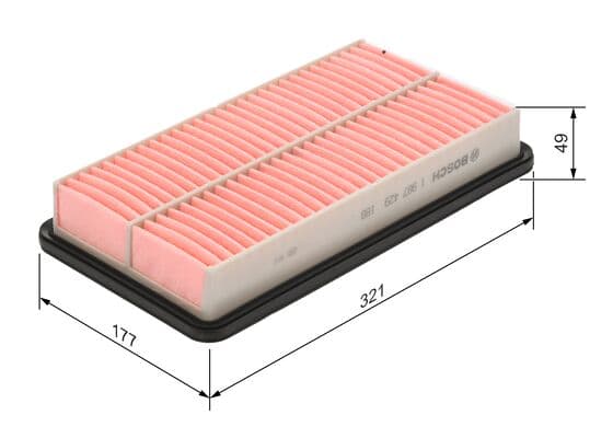 Hava filtresi elemanı, Motor 5