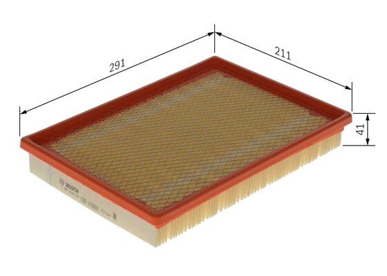 Hava filtresi elemanı, Motor 5