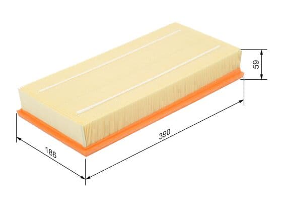 Hava filtresi elemanı, Motor 5