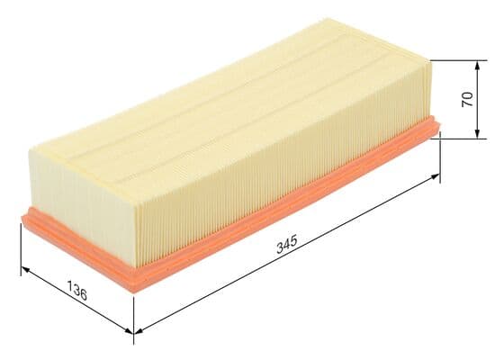 Hava filtresi elemanı, Motor 5