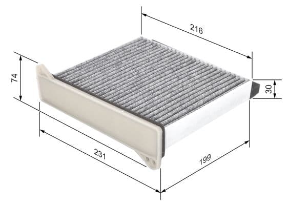 İç mekan aktif karbon filtresi 1