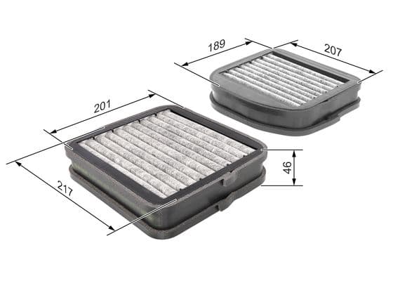 İç mekan aktif karbon filtresi 1