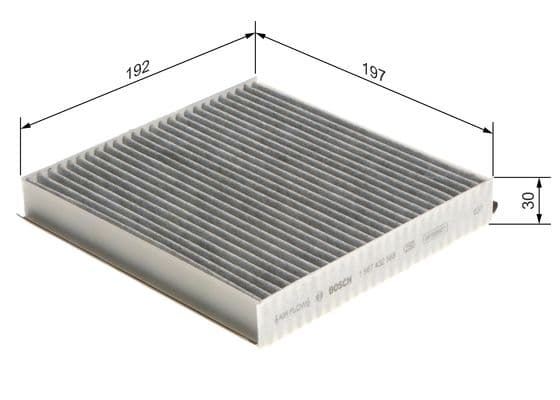 İç mekan aktif karbon filtresi 1