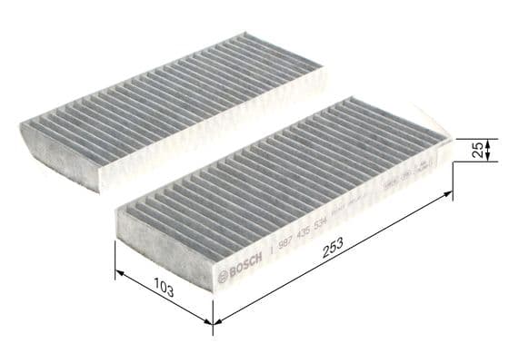 İç mekan aktif karbon filtresi 1